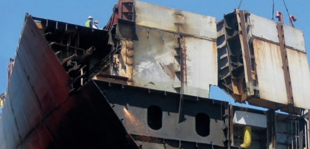 ship recycling services and cash buyer batam indonesia